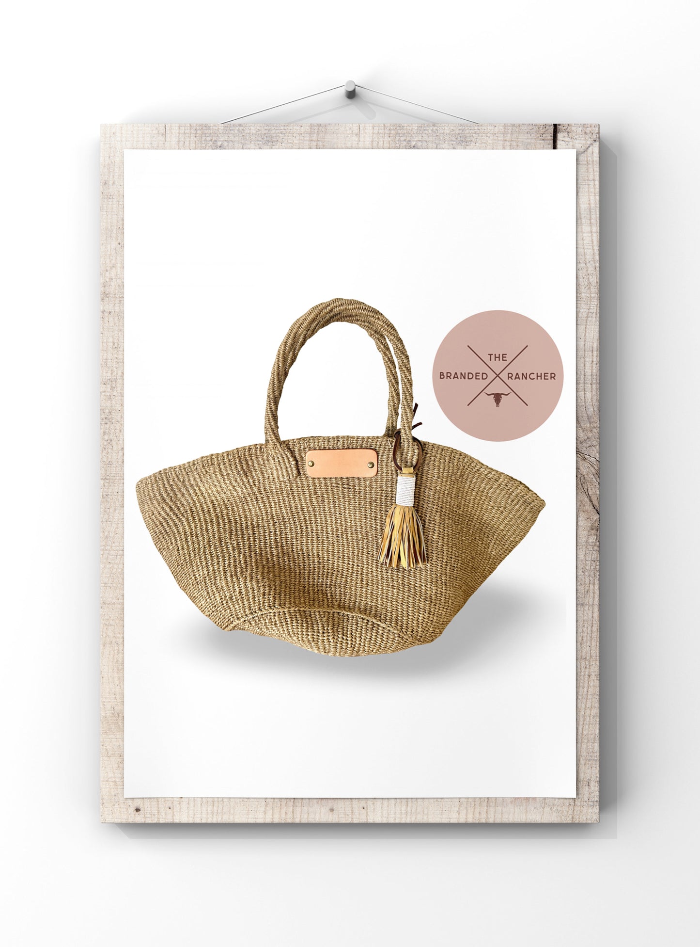 Market Tote, Seagrass