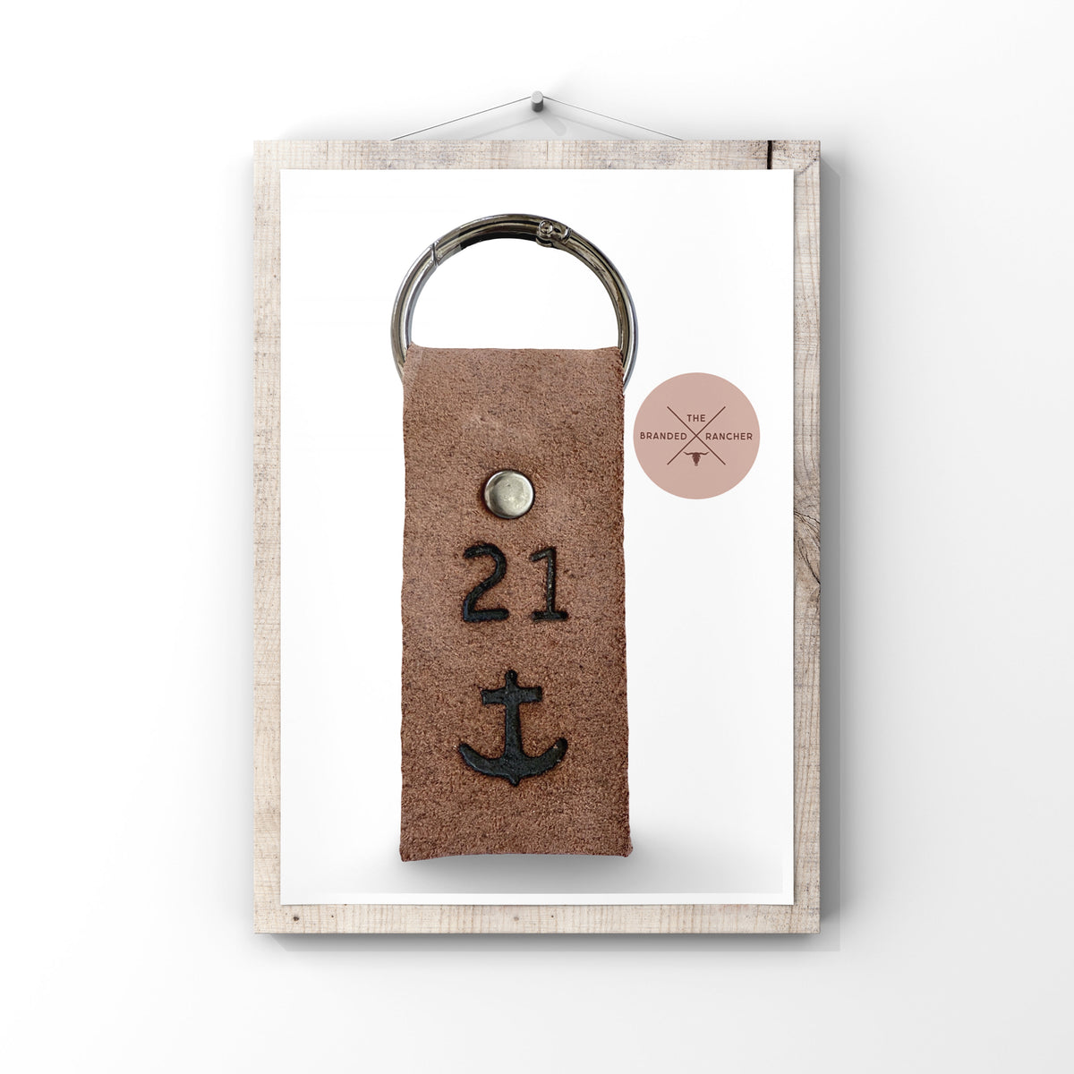 Leather Keychain