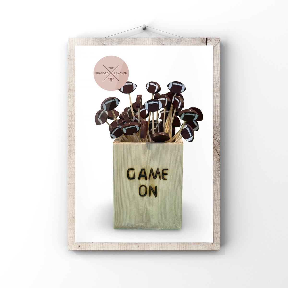 Game Day Cocktail + Food Picks/Holder