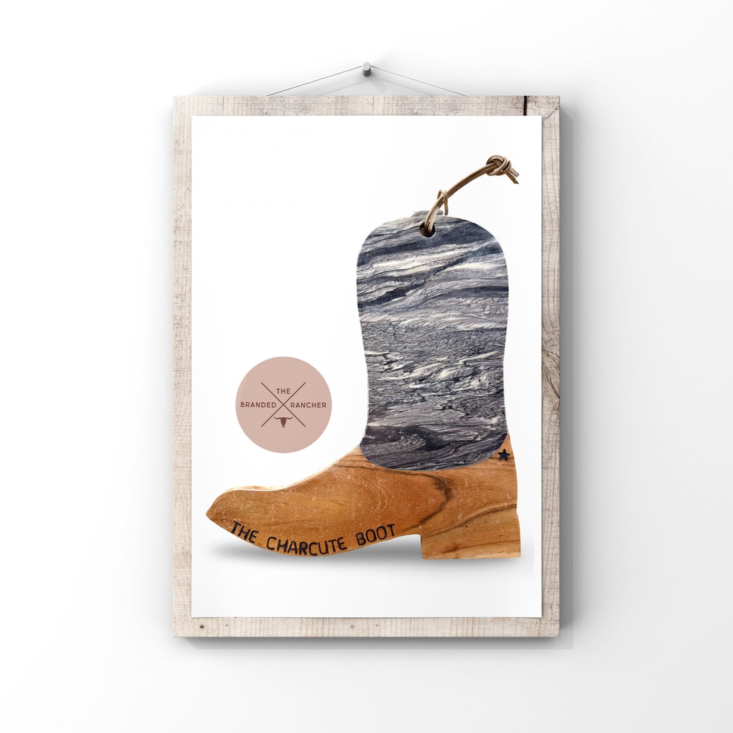 Serving Board, Cowboy Boot