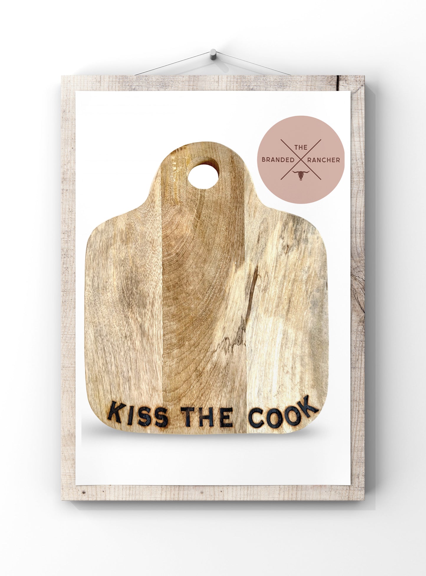 Serving Board, Square with Hole, AS SHOWN