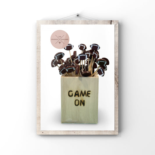Game Day Cocktail + Food Picks/Holder