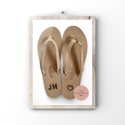 Leather Sandals Customization