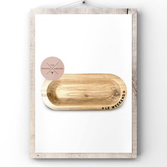 Decorative Bowl, Extra Large Oval