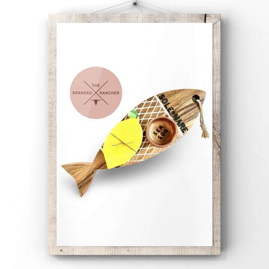 Serving Board, Fish Set Large