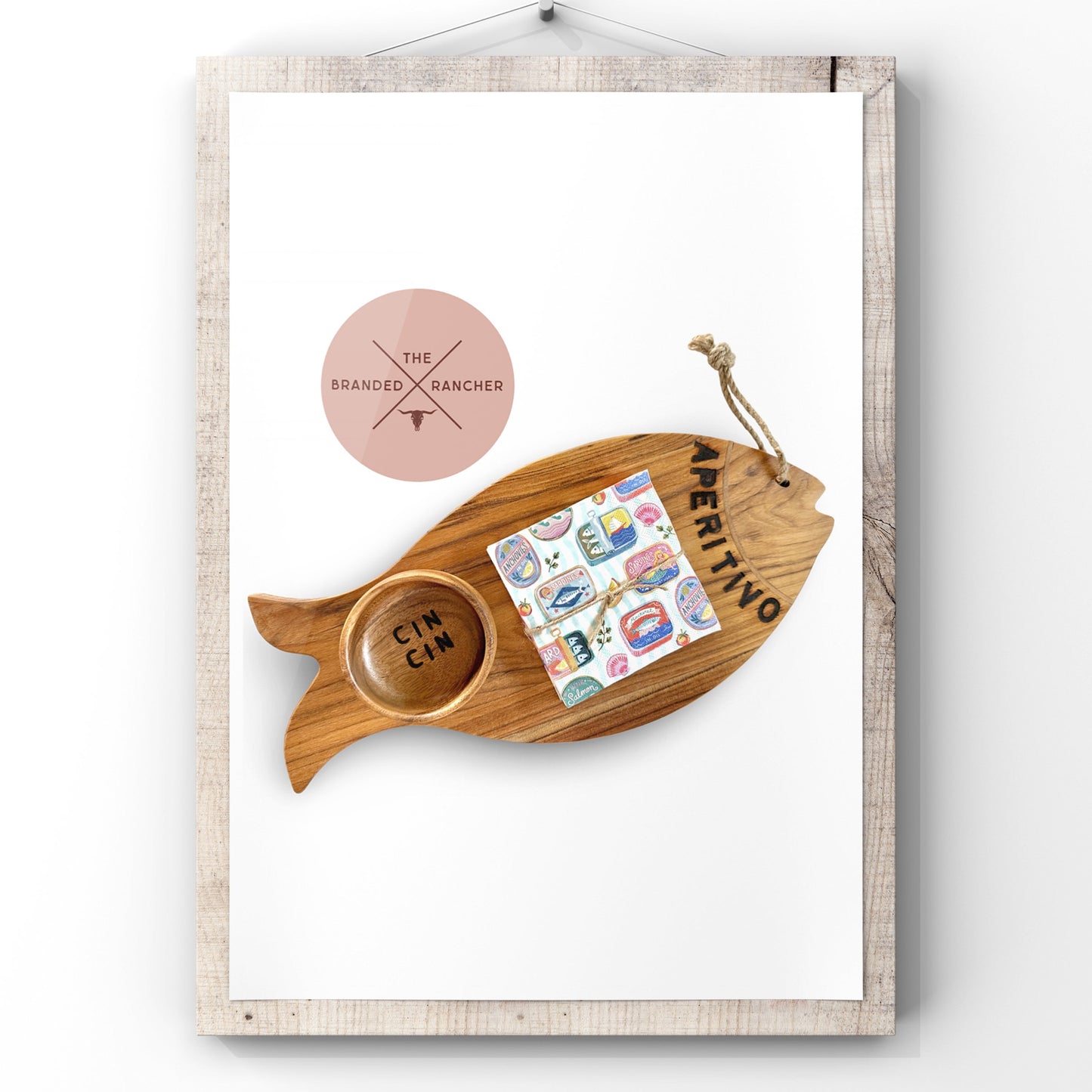 Serving Board, Fish Set Small